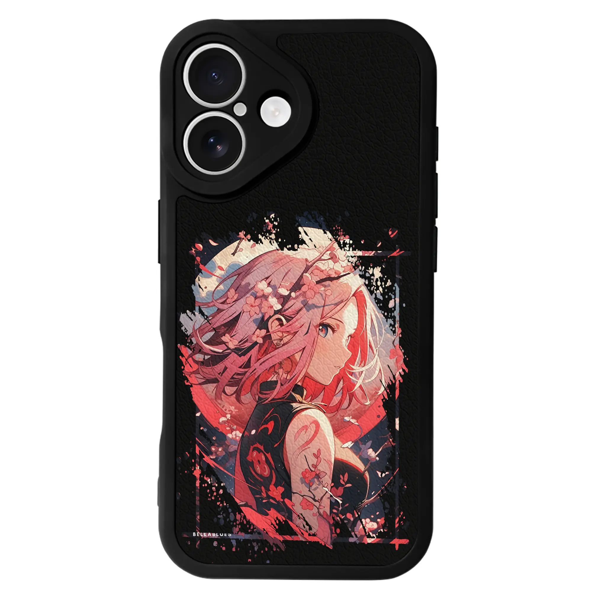 ナルト グッズ はるの さくら - IPhone 16シリーズ対応 ・ シリコンスマホケース ・ レザー調 ・ 高精度フィット ・ 耐衝撃 ・ ワイヤレス充電対応 ・ 精密カット